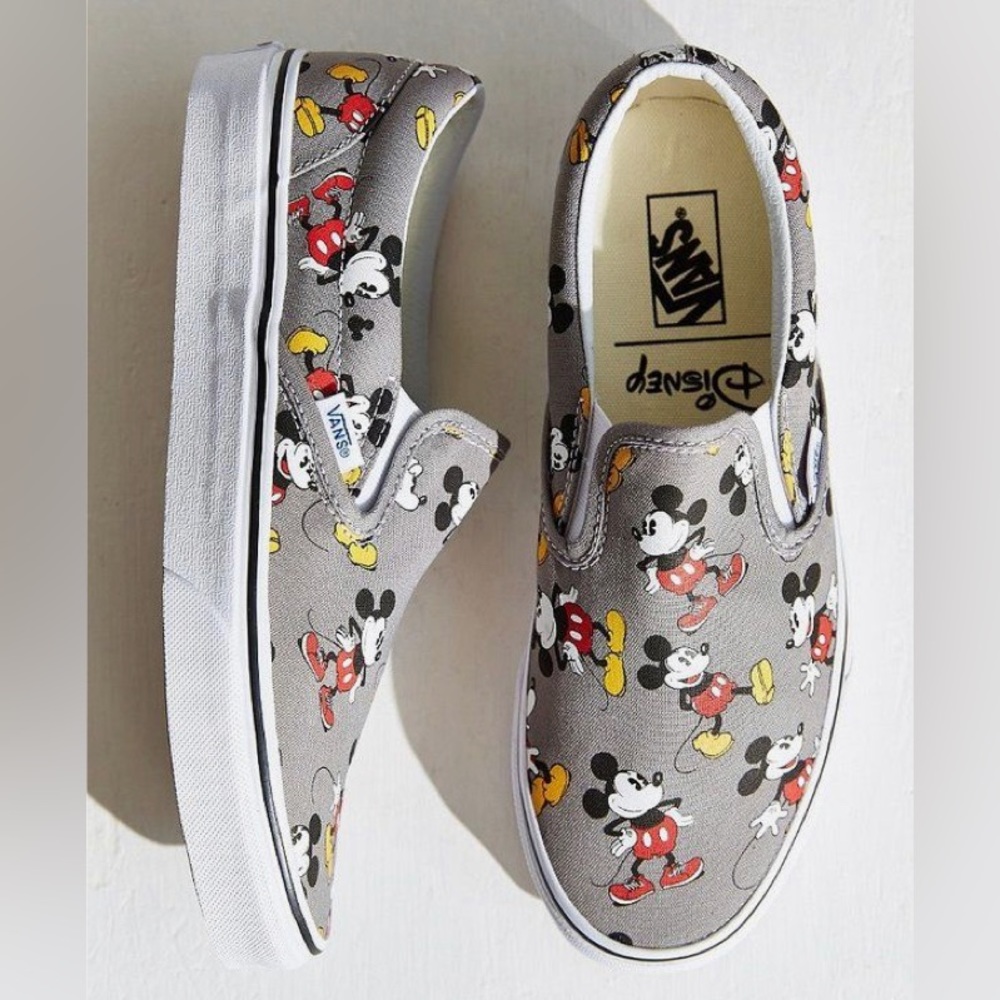 Disney Vans Mickey Slip Ons